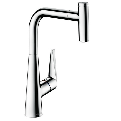 Смеситель для кухни с выдвижным изливом и лейкой Hansgrohe M51 73853000