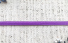 Резинка бельевая продежка, ш. 0,6 см, фиолетовый