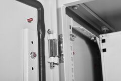 Шкаф электротехнический напольный Elbox EME, IP55, 2000х1200х600 мм (ВхШхГ), дверь: двойная распашная, металл, цвет: серый