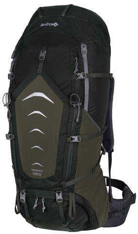 Картинка рюкзак туристический Redfox makalu 85 v5 5941/т.хаки/хаки - 1