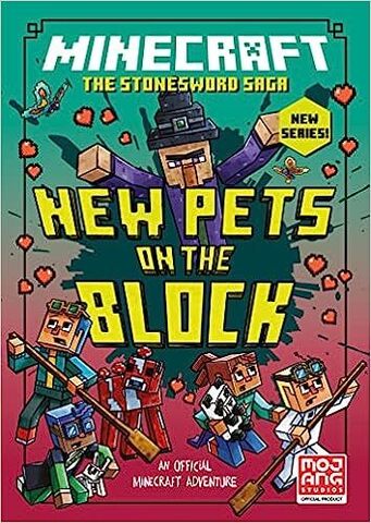 Minecraft Stonesword Saga Series 4 Books Collection Set