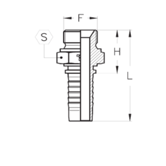 Фитинг DN 32 BSP (Ш) 1.1/2 TIEFFE