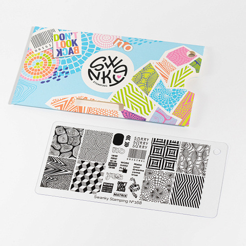 Пластина Swanky Stamping 168