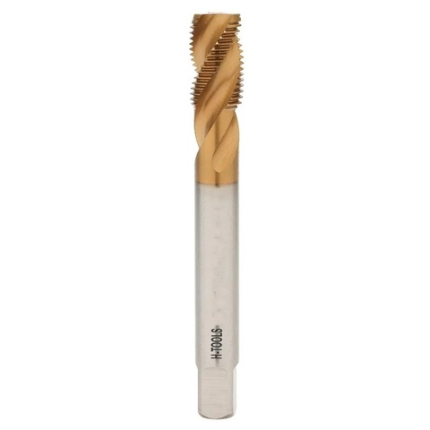 Метчик М 8,0х0,75 (Машинный, винт.) DIN374 HSSE-TiN 6h C/2-3P R45 90мм a=4,9 H-Tools 513X01-D2-0082
