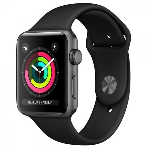 Apple Watch Series 3 Aluminium 42 мм, «серый космос»