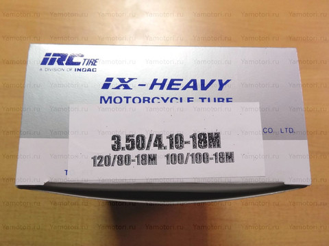 Мото камера IRC HD Tube 3.50/4.10-18M 120/80-18M 100/100-18M