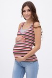 Майка для беременных и кормящих 08564 серый