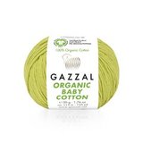 Пряжа Gazzal Organic Baby Cotton 426 фисташка
