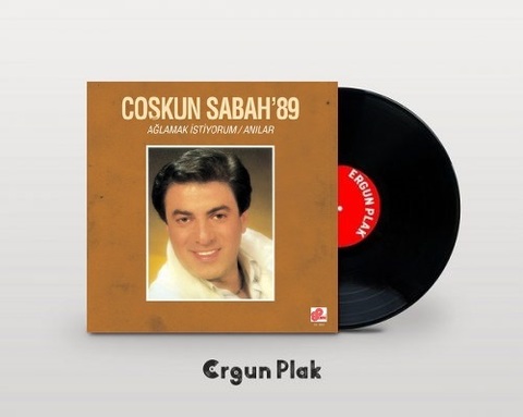 Vinil \ Пластинка \ Vynil Coşkun Sabah - AGLAMAK ISTIYORUM/ANILAR /LP