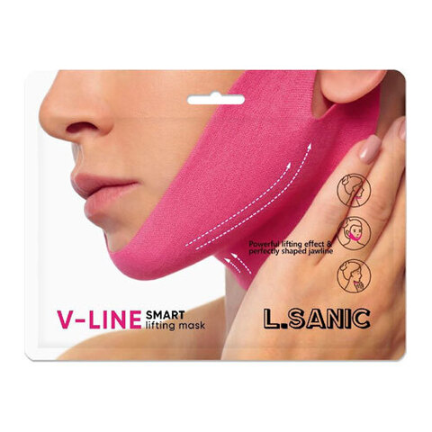 L.Sanic V-line Smart Lifting Mask - Маска-бандаж для коррекции овала лица