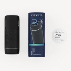 Черный мастурбатор с контролем всасывания Arcwave Pow Stroker - 