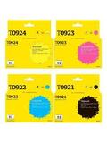 Комплект картриджей T2 IC-ET0925 для Epson T0925/T1085: черный, голубой, пурпурный, желтый