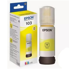 Чернила желтые Epson 103Y для L3100, L3110, L3110. 65 мл. (C13T00S44A)