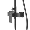 Cezares SLIDER-CD-GM SLIDER-CD-GM Душевая стойка со смесителем, оружейная сталь
