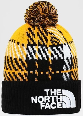 Картинка шапка The North Face Retro Pom Beanie Summit Gold/Heather - 1