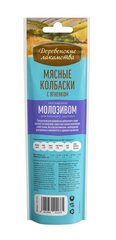 Деревенские лакомства мясные колбаски с ягненком и молозивом, 45г
