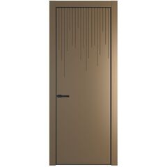 Межкомнатная дверь эмаль Profil Doors 8PA перламутр золото глухая