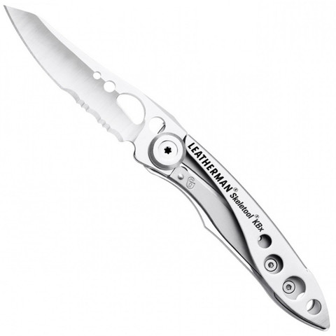 Нож перочинный Leatherman SKELETOOL KBX серебристый (832382)