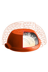 Форма с куполом Set Pain для хлеба Emile Henry (мак)