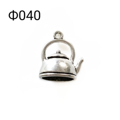 Ф040 Фурнитура металлическая. Чайник. Размер 1,4х1,9 см