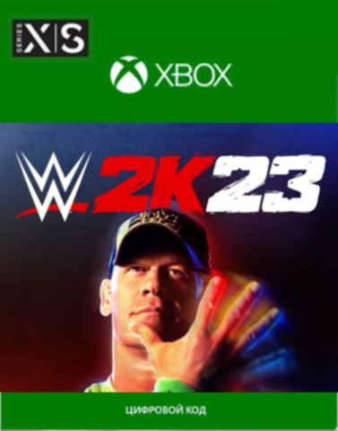 WWE 2K23 Cross-Gen Digital (Xbox Series S/X/One, полностью на английском языке) [Цифровой код доступа]