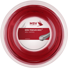 Теннисная струна MSV Focus HEX RD - 1.23 Reel (200м), арт. 4856