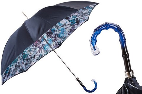Зонт-трость Pasotti Butterflies Printed Umbrella, Double Cloth, Италия.