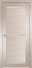 Межкомнатная дверь Z-5 / Цвет тон Кремовая лиственница / Остекление "Сатинат белое" / Двери Верда