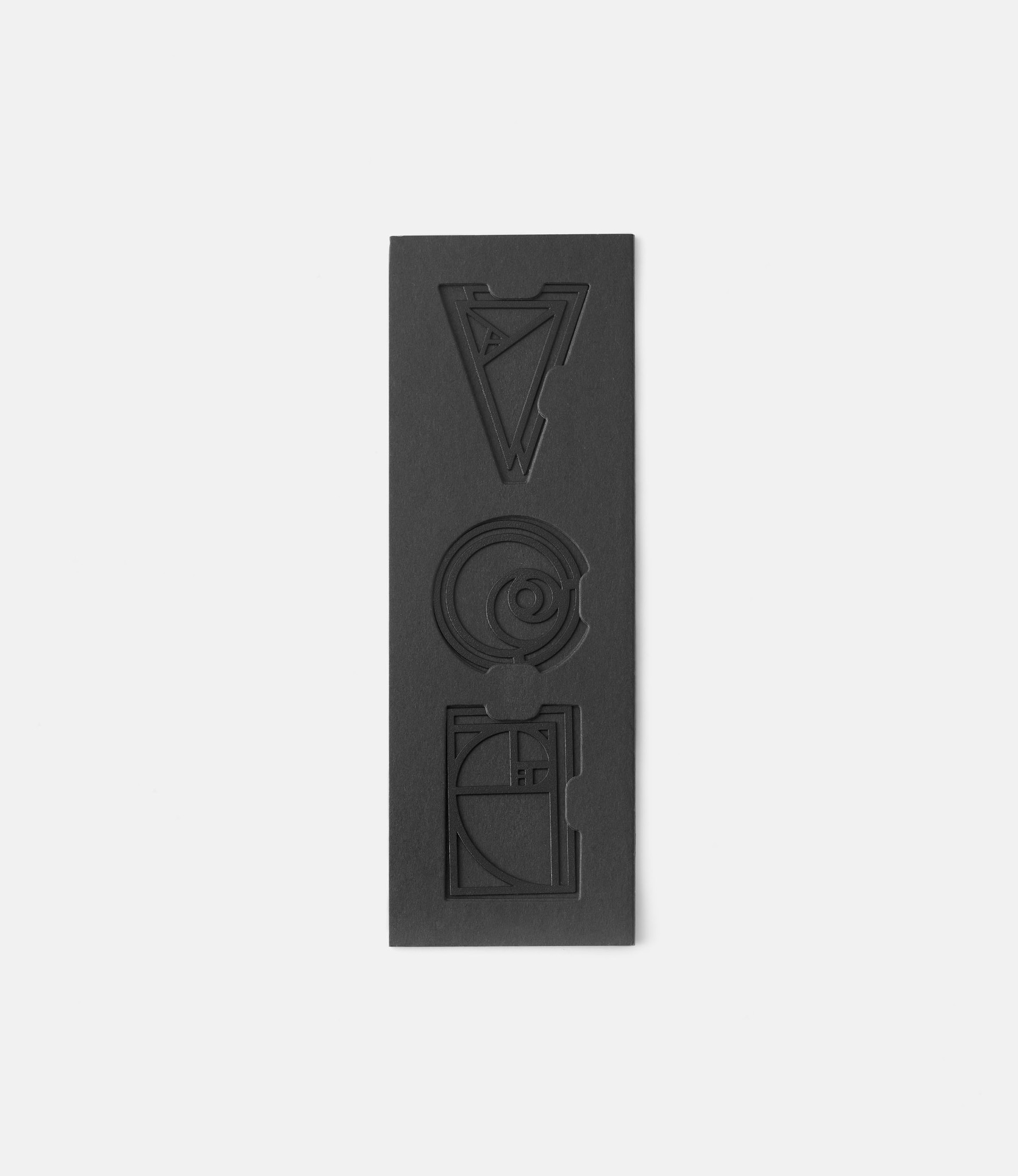 Yuan Design 1,618 Black — набор закладок