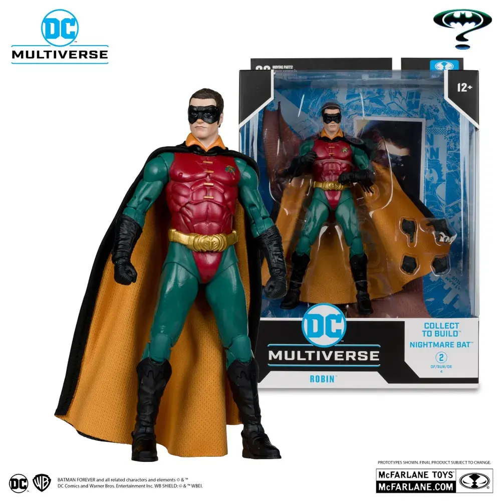 DC Мультивселенная фигурки Бэтмен Робин Двуликий Загадочник