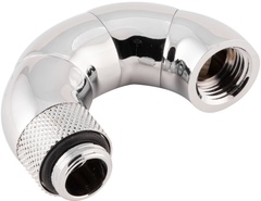 Фитинг угловой BYKSKI B-RD180-SK серебристый