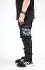 Утепленные джоггеры BLK Crown Tag logo Black