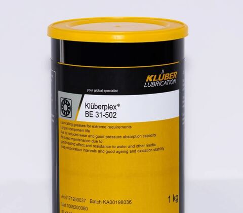 KLUBER Kluberplex BE 31-502 - долговременная смазка для высоких нагрузок - 1 кг