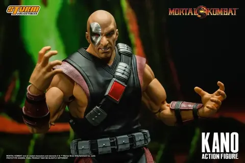 Фигурка Кано масштаб 1/12 Мортал Комбат Storm Collectibles