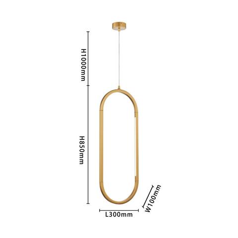 Подвесной светодиодный светильник Favourite Castled 4008-2P