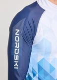 Элитный лыжный гоночный комбинезон Nordski Race Blue
