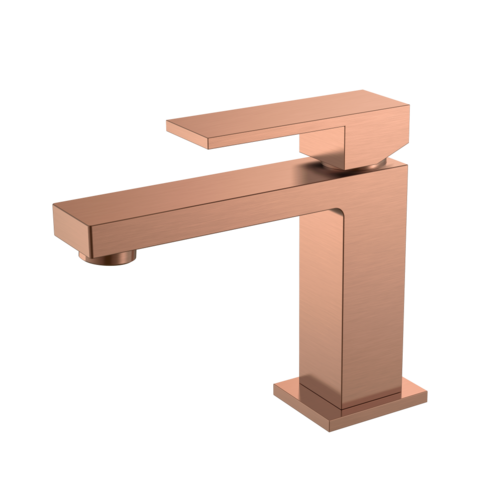 Boheme 471-CB Смеситель для умывальника QUBIC COPPER BRUSHED