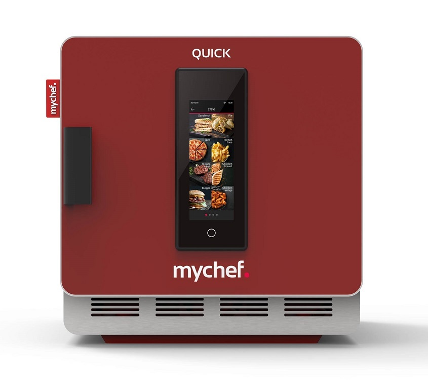 Высокоскоростной конвектомат Distform Mychef QUICK 1T (QT11FR0D) с прошивкой воздухом (impingement) с сенсорной панелью