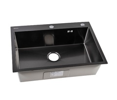 Мойка для кухни из нержавеющей стали толщина 3мм. ARONA 700.505 графит