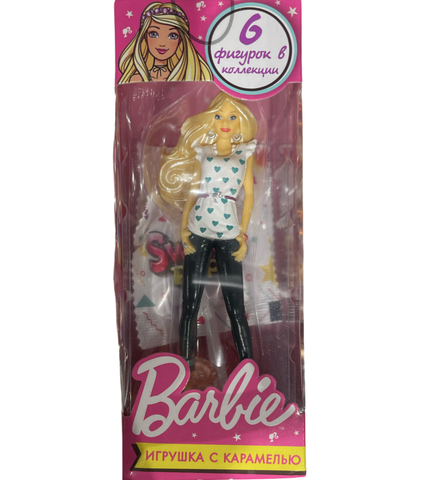 Фигурка Барби карамель Сердце 20гр