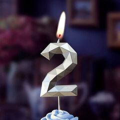 Свеча-цифра 