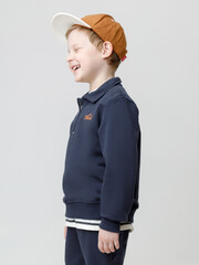 джемпер  для мальчика  КР 302798/глубокий синий к620