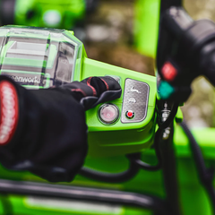 Садовая тележка Greenworks G40GC 40V (106 л) самоходная аккумуляторная, без АКБ и ЗУ