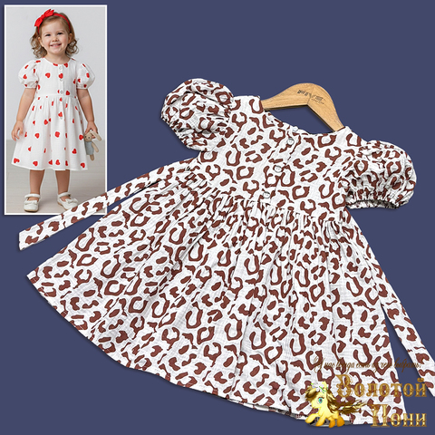 Платье хл/муслин д (3-6) 260210-Y1063