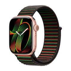 Умные часы Apple Watch Series 11 GPS, 42mm, Rose Gold Aluminium Case with Black Unity Sport Loop