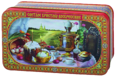 ШКАТУЛКА С ЧАЕМ "СВЕТЛОЕ ВОСКРЕСЕНИЕ" 60 г