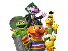 Набор фигурок Улица Сезам Сборная модель серия 02