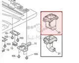 Шарнир (петля) Ricoh Holder hinge left B2621667