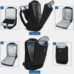 Рюкзак для путешествий Ozuko 9060L Blue - 2