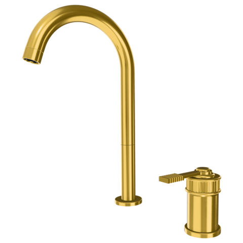 Remer AL57LBG Смеситель для раковины Atelier AL57LBG, золото брашированное, шт